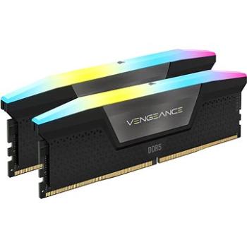 Corsair 32GB KIT DDR5 5600MHz CL36 Vengeance RGB Black (CMH32GX5M2B5600C36K)