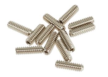 Fender Standard Series Bass Bridge Saddle Height Adjustment Screws, Ni