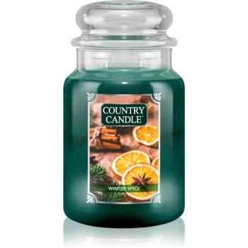 Country Candle Winter Spice vonná svíčka 680 g