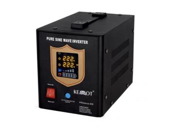Zdroj záložní KEMOT PROsinus-500 12V 230V 500VA 300W Black