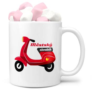 Hrnek Městský závodník (Náplň hrníčku: Marshmallow)