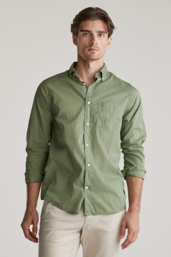 KOŠILE GANT REG SUNFADED VOILE SHIRT KALAMATA GREEN