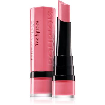 Bourjois Rouge Velvet The Lipstick matná rtěnka odstín 03 Hyppink Chic 2,4 g