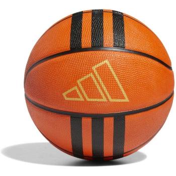 adidas 3S RUBBER X3 Basketbalový míč, hnědá, velikost