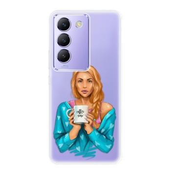 Odolné silikonové pouzdro iSaprio - Coffe Now - Redhead - Vivo V40 SE 4G/5G