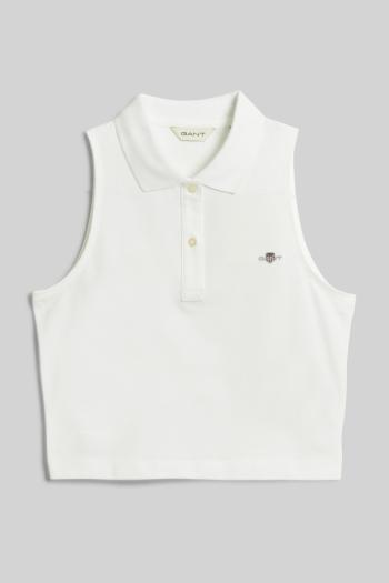 POLOKOŠILE GANT PIQUE TANK TOP WHITE