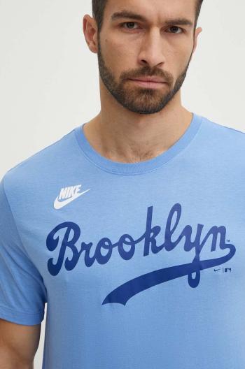 Bavlněné tričko Nike Brooklyn Dodgers s potiskem