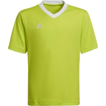 adidas ENTRADA 22 JERSEY Juniorský fotbalový dres, světle zelená, velikost