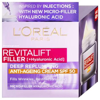 L&#039;Oréal Paris Revitalift Filler nappali Arckrém SPF50 50ml