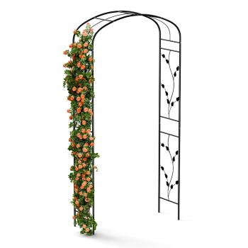 Blumfeldt FloraBelle Curve oblouk, ozdobné vzory listů, odolný vůči povětrnostním vlivům, podpora popínavých rostlin
