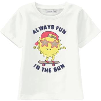 nazvěme to Boys T-Shirt Nmmvux b right white