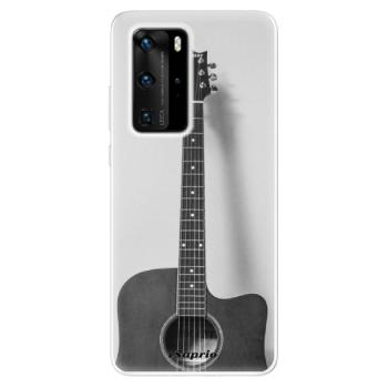 Odolné silikonové pouzdro iSaprio - Guitar 01 - Huawei P40 Pro