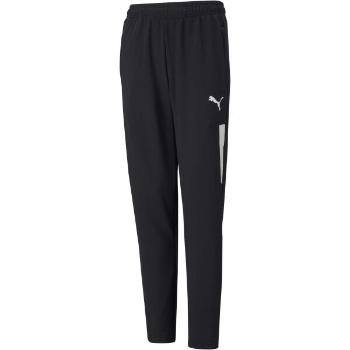 Puma TEAMLIGA TRAINING PANTS PRO Chlapecké fotbalové tepláky, černá, velikost