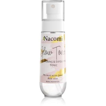 Nacomi Glow Toner rozjasňující tonikum s AHA kyselinami 80 ml