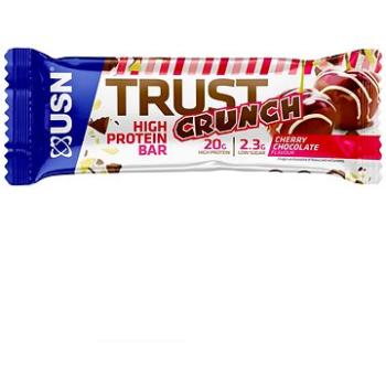 USN Trust Crunch, 60g, třešeň s čokoládou (6009544925071)