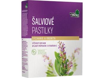 Naturprodukt Šalvějové pastilky 20 ks