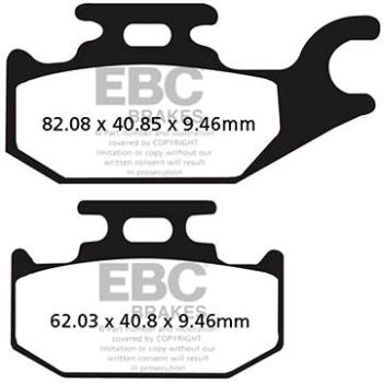 EBC Brzdové destičky SFA307 (SFA307)