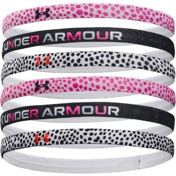 Under Armour GRAPHIC HP (6PK) Dívčí elastické čelenky, mix, velikost