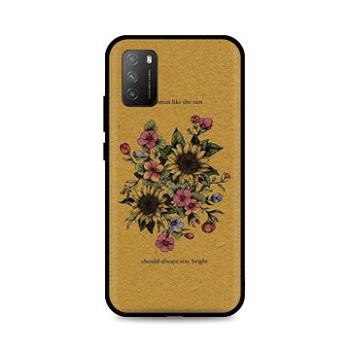 TopQ Xiaomi Poco M3 silikon Bouquet 61041 (Sun-61041)