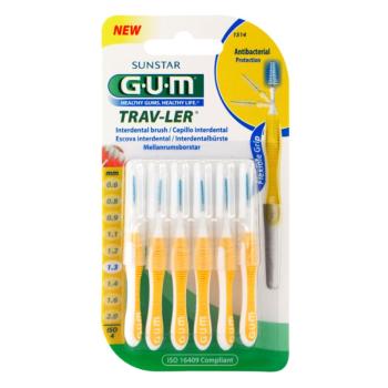 G.U.M Trav-Ler Interdental mezizubní kartáčky 1,3 mm 6 ks