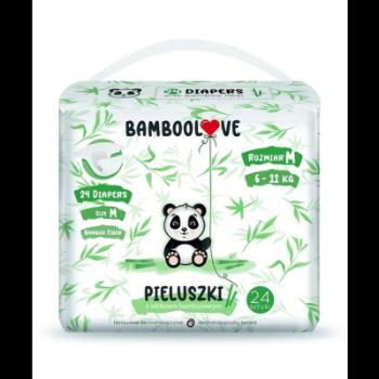 Pleny jednorázové bambus vel. M 6-11 kg 24 ks