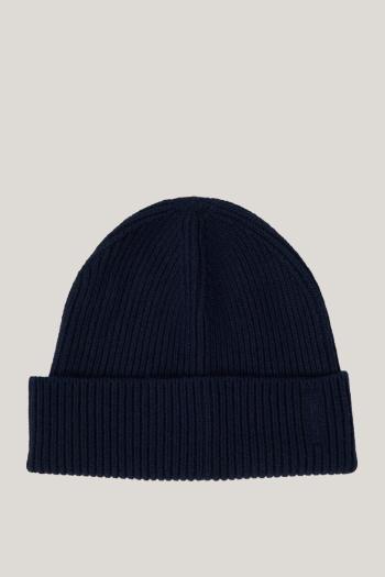 ČEPICE GANT FINE KNITTED WOOL BEANIE EVENING BLUE