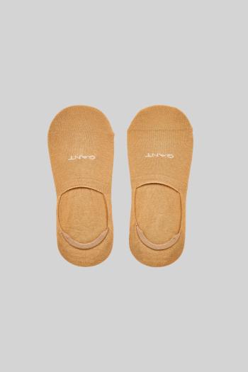 PONOŽKY GANT INVISIBLE SOCKS 2-PACK DARK KHAKI