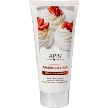 Apis Natural Cosmetics Creamy Strawberry hydratační tělový balzám 200 ml