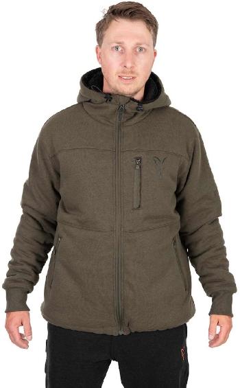 Fox bunda collection sherpa jacket green black - xl