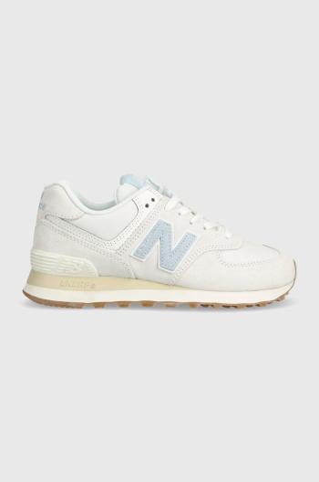 Sneakers boty New Balance WL574QA2 šedá barva, WL574QA2