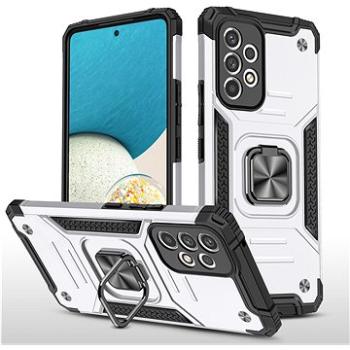 Lenuo Union Armor obal pre Samsung Galaxy A53 5G, strieborná (348233)