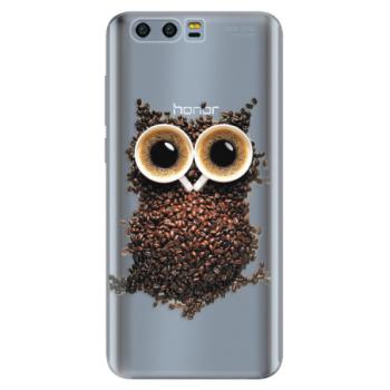 Odolné silikonové pouzdro iSaprio - Owl And Coffee - Huawei Honor 9