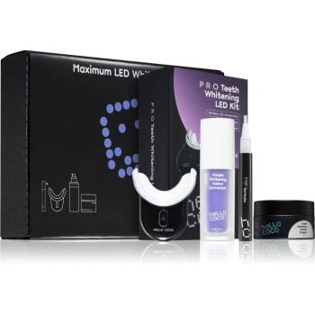 Hello Coco Teeth Whitening Maximum LED set pentru albire pentru dinti