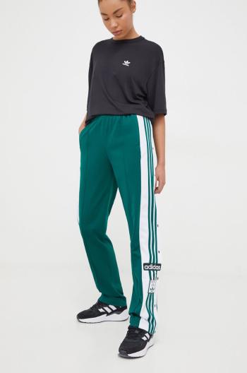 Tepláky adidas Originals zelená barva, s aplikací, IP0623