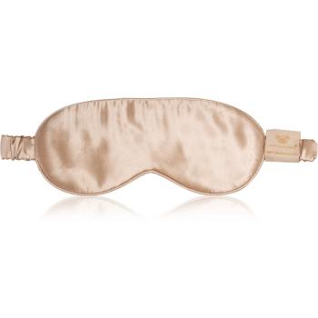 Crystallove Silk Eye Mask maska na spaní Gold