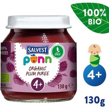 SALVEST Ponn BIO Švestka 100% (130 g) (4740073075517)