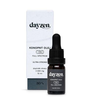 Dayzen Full Spectrum CBD konopný olej 30% 10 ml