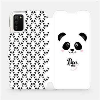 Flipové pouzdro na mobil Samsung Galaxy A02s - M030P Panda Amálka (5903516653805)