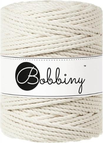 Bobbiny 3PLY Macrame Rope 5 mm 100 m Natural Šňůra