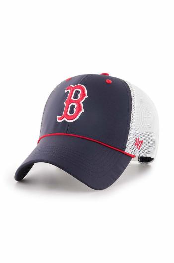 Kšiltovka 47brand MLB Boston Red Sox tmavomodrá barva, s aplikací