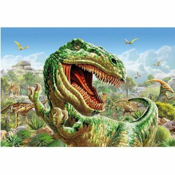 Dino Puzzle Souboj dinosaurů, 2x48 dílků