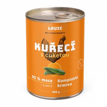 Konzerva Louie kuřecí s cuketou, vitamíny a minerály 400g