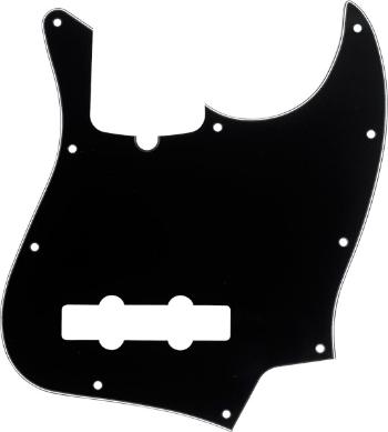 Fender Pickguard, Jazz Bass, 10-Hole Mount (B/W/B), 3-Ply