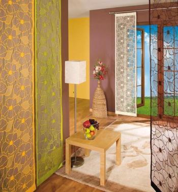 Závesový panel - Vera 50 x 240 cm žltá