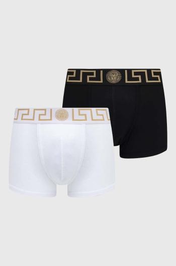 Boxerky Versace 2-pack pánské, bílá barva, AU10181 1A10011