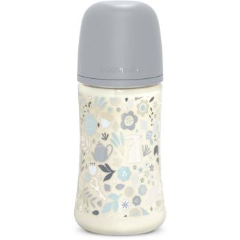 Suavinex Wonderland SX Pro Physiological Anti-Colic kojenecká láhev M Medium Flow 3 m+ Liberty Blue 270 ml