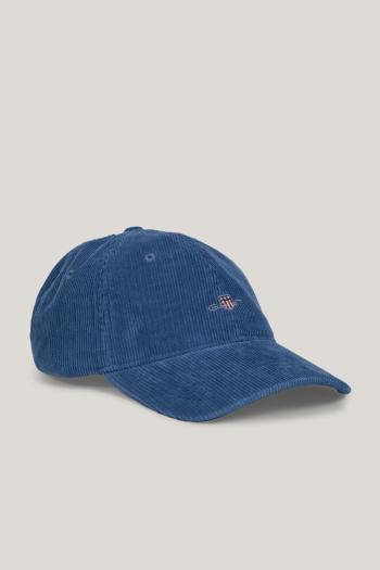 KŠILTOVKA GANT SHIELD CORD CAP VINTAGE BLUE