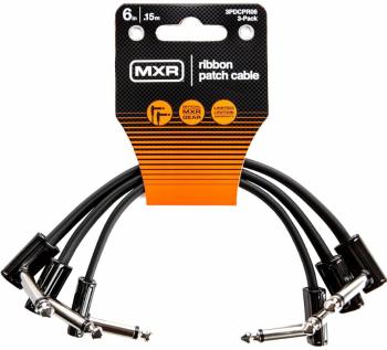 Dunlop MXR 3PDCPR06 Ribbon Patch Cable 3 Pack 15 cm Lomený - Lomený Patch kabel