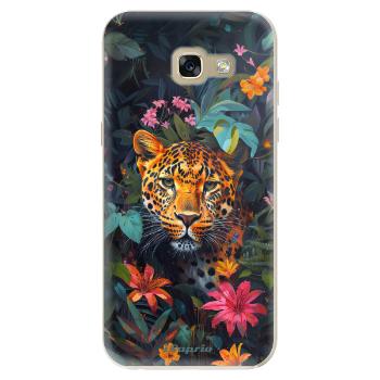 Odolné silikonové pouzdro iSaprio - Flower Jaguar - Samsung Galaxy A5 2017