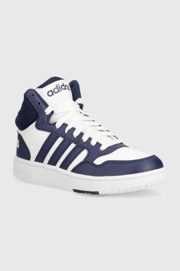 Dětské sneakers boty adidas Originals HOOPS 3.0 MID K tmavomodrá barva